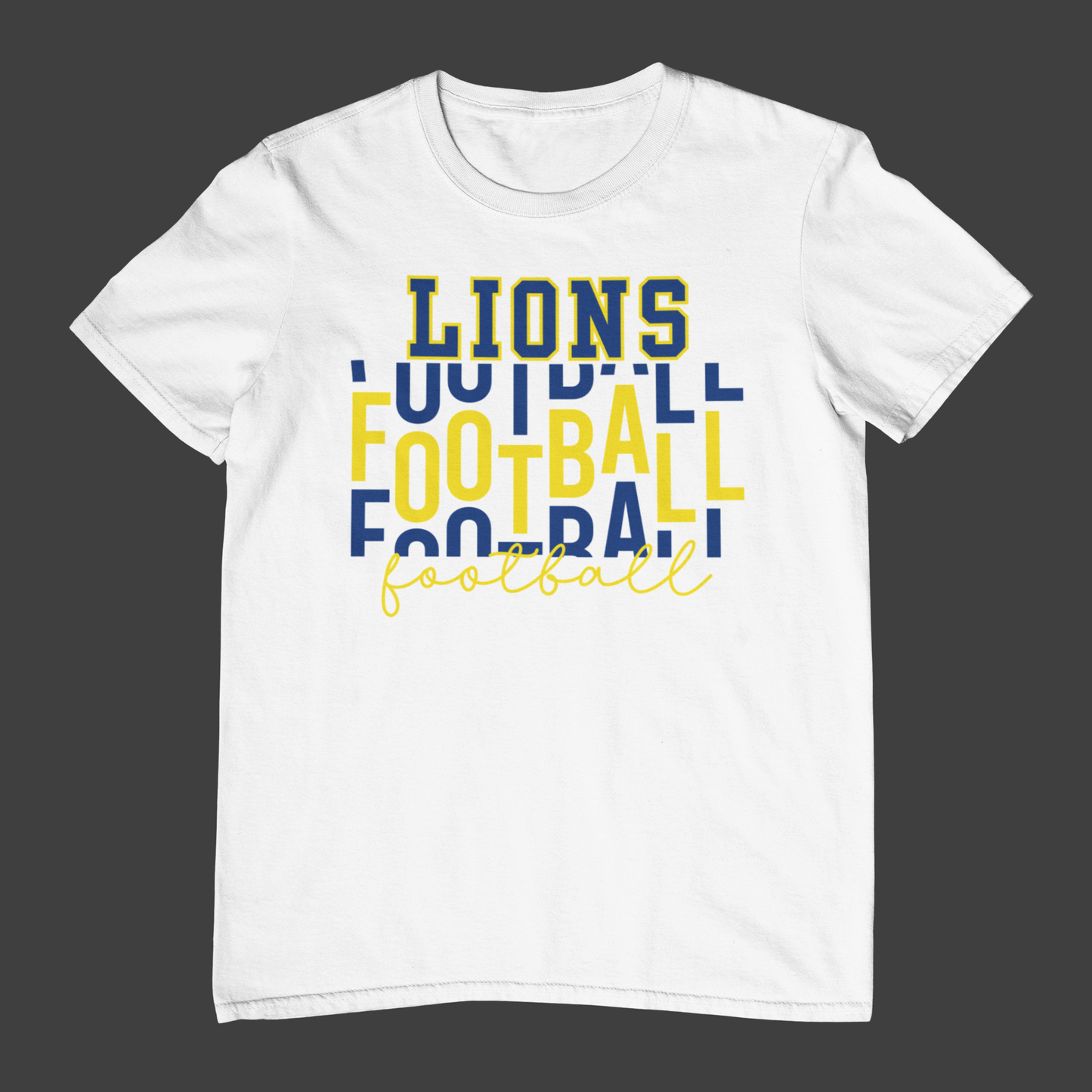 Cottage Grove Lions Football Logo