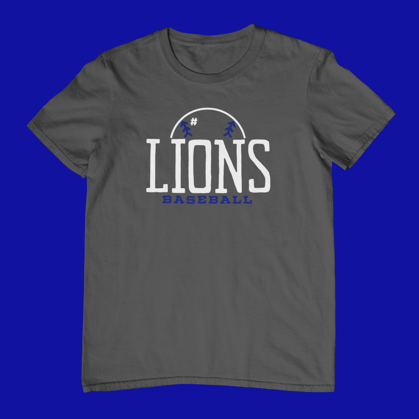 Lions Baseball With Player Number!