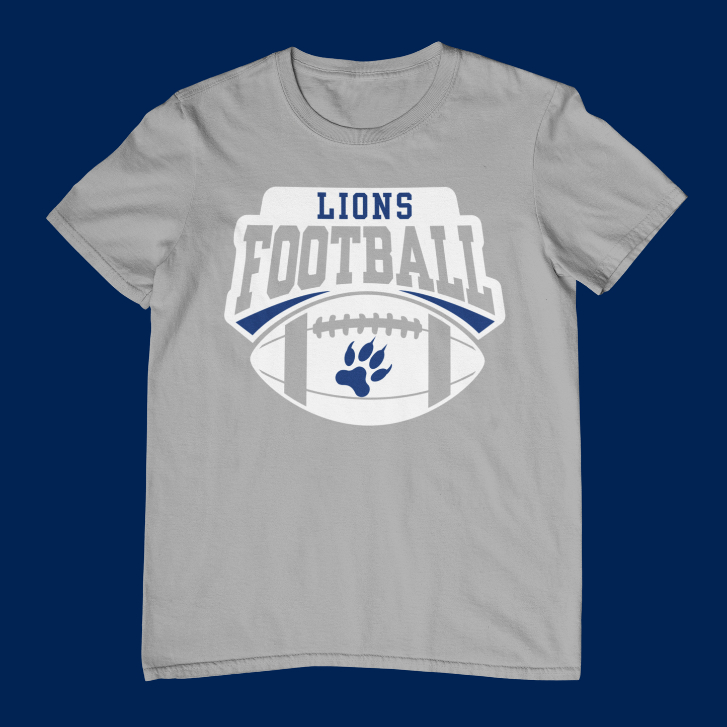 Cottage Grove Lions Football Logo