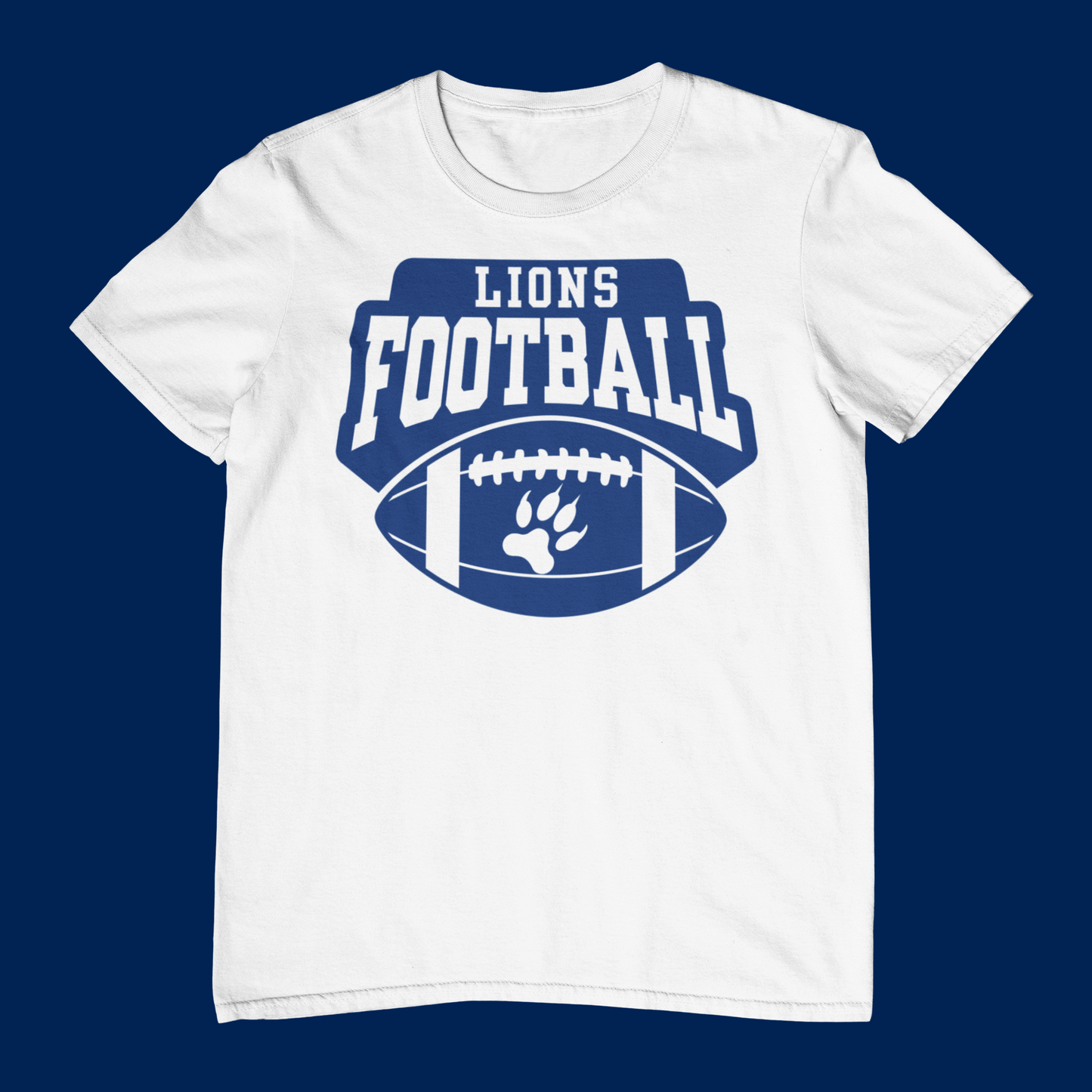 Cottage Grove Lions Football Logo