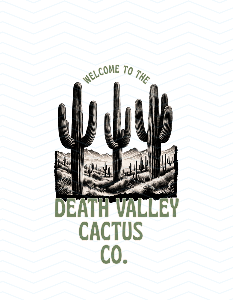 Welcome To The Death Valley Cactus Co.-SAGE