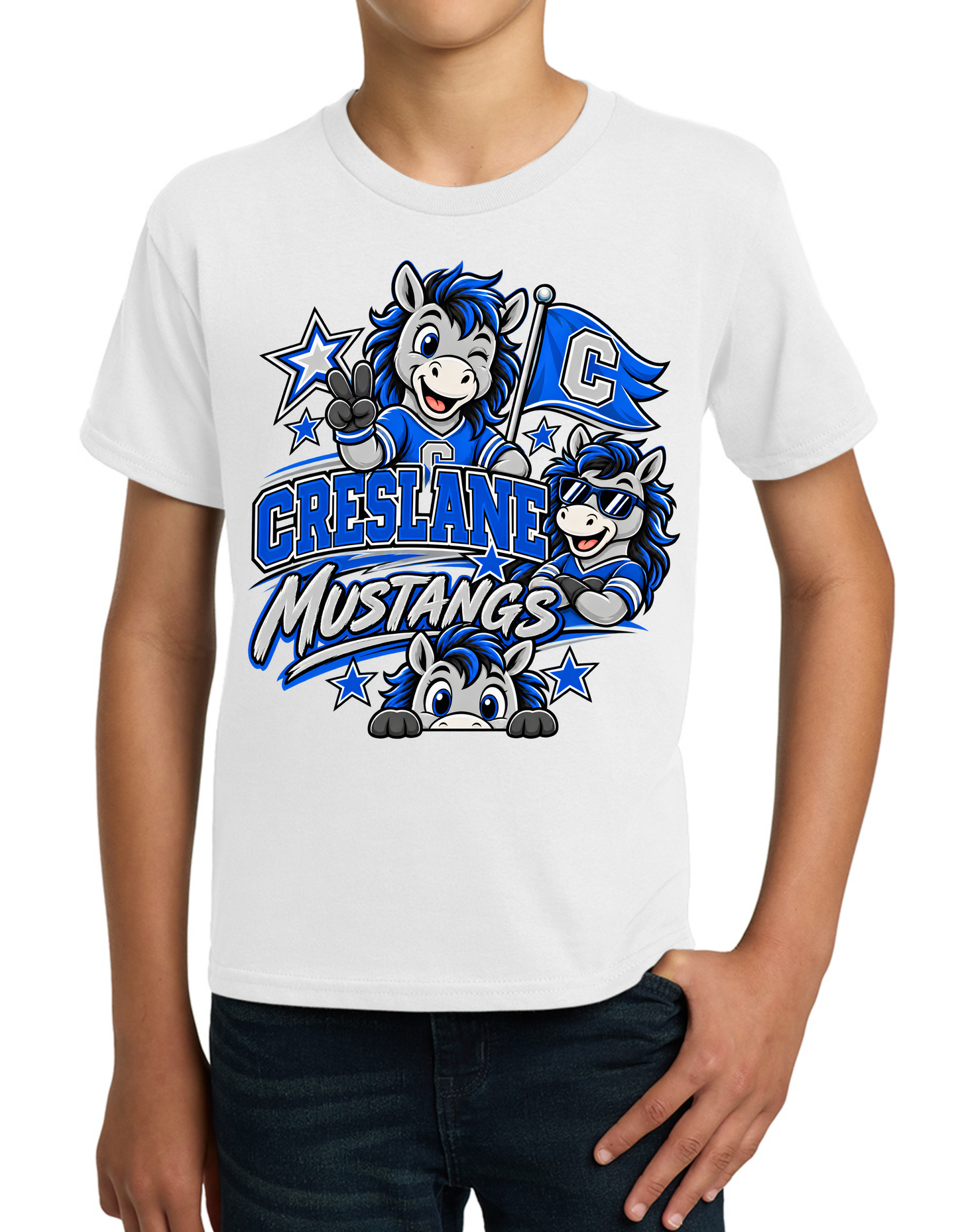 Creslane Mustangs