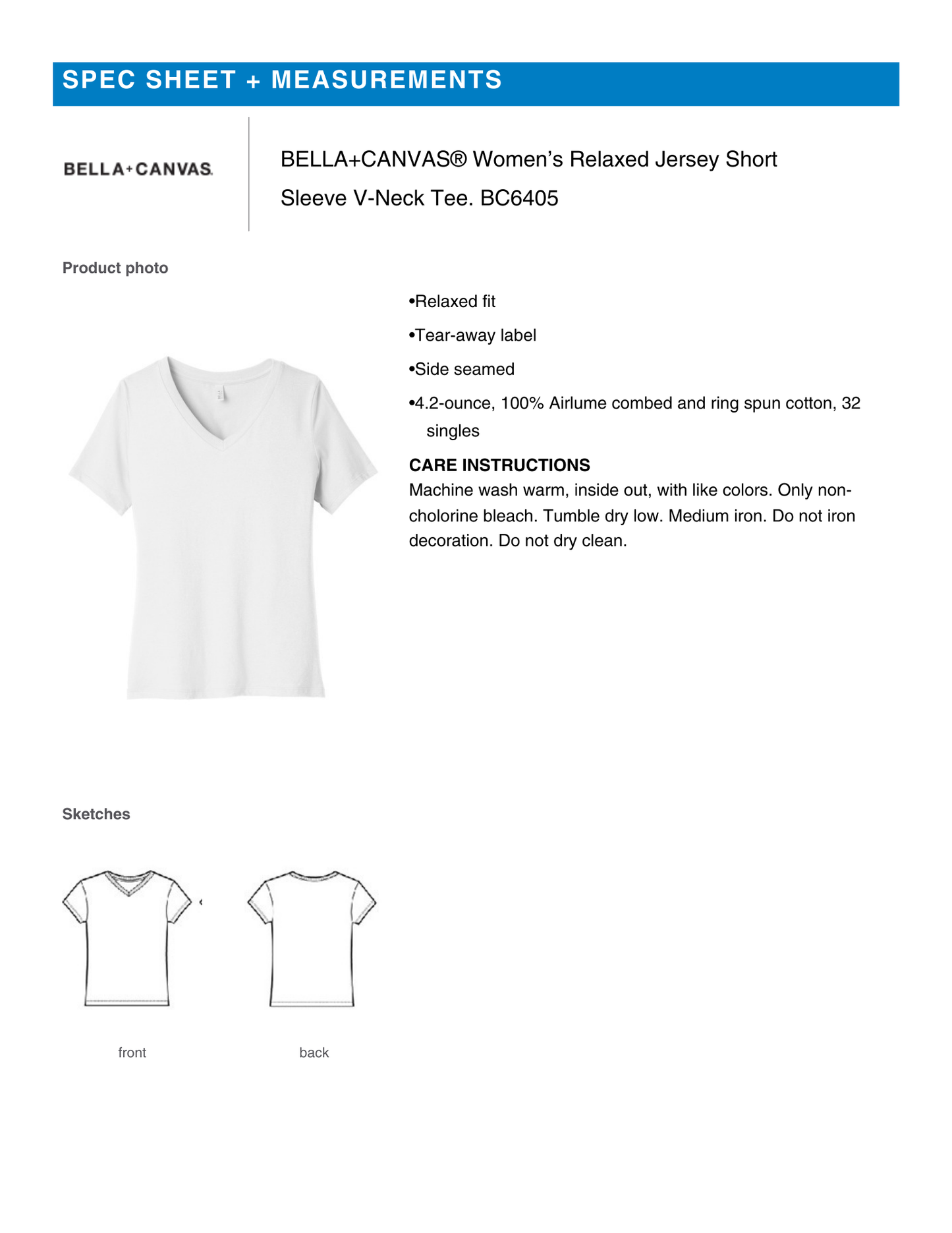 F.E.T.C.H. Logo-Womens V-Neck T-Shirt