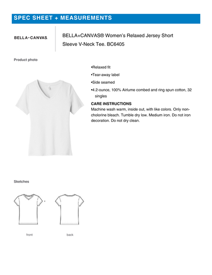 F.E.T.C.H. Logo-Womens V-Neck T-Shirt