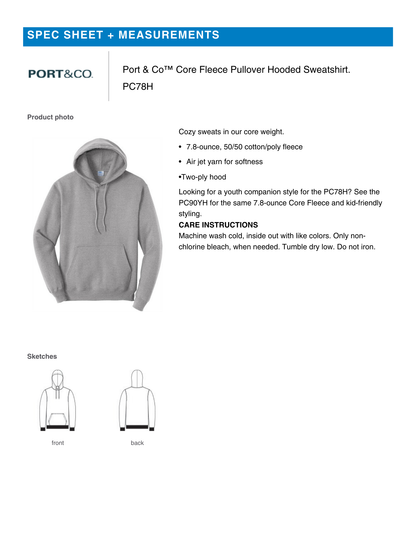 Creswell Mat Club Unisex Hooded Sweatshirt