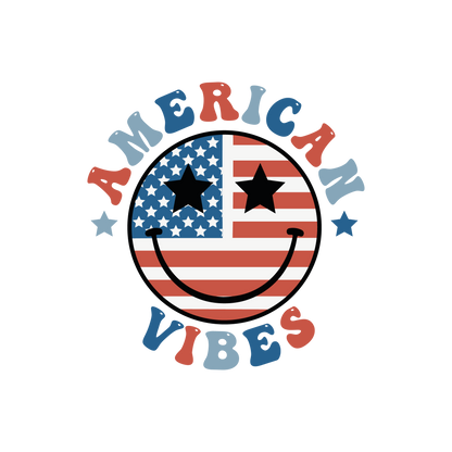 American Vibes Smiley Logo