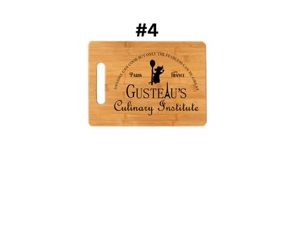 Gusteau's Culinary School Cutting Board
