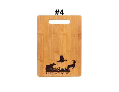 I Eat Fast Food (ALL) Cutting Board