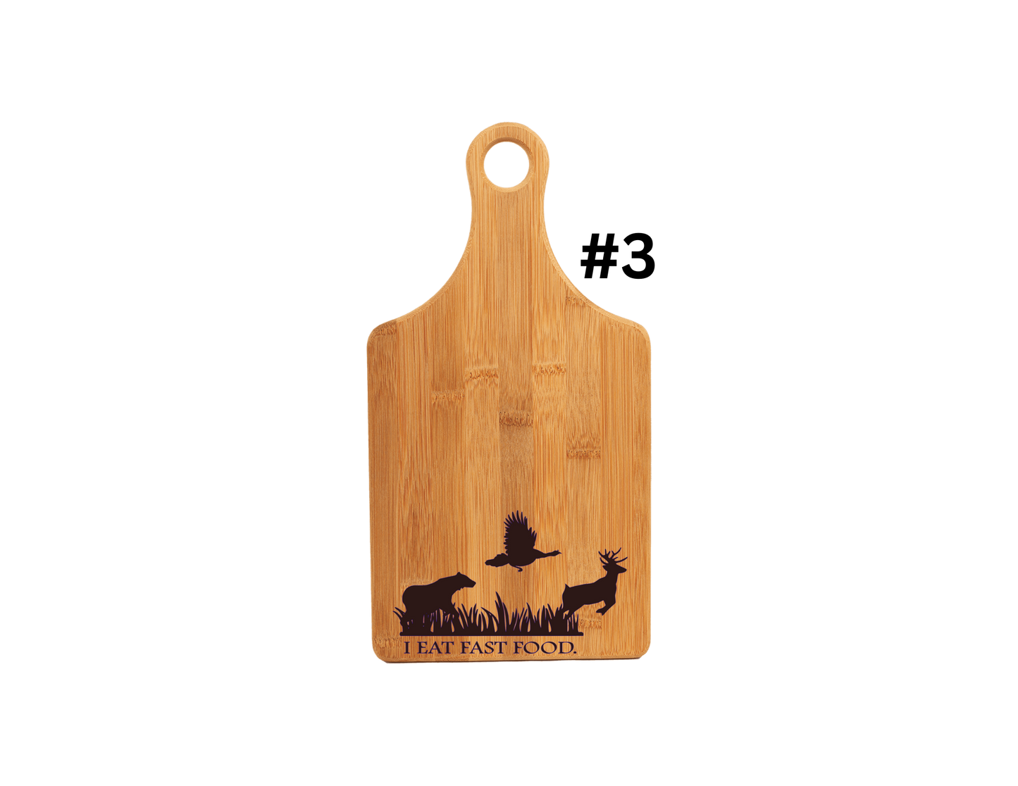 I Eat Fast Food (ALL) Cutting Board