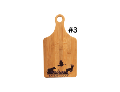I Eat Fast Food (ALL) Cutting Board