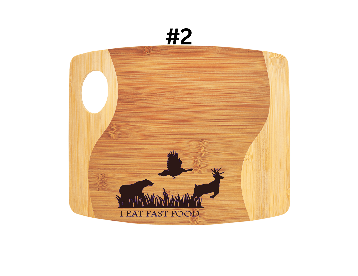 I Eat Fast Food (ALL) Cutting Board