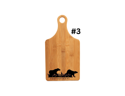 I Eat Fast Food (BEAR) Cutting Board