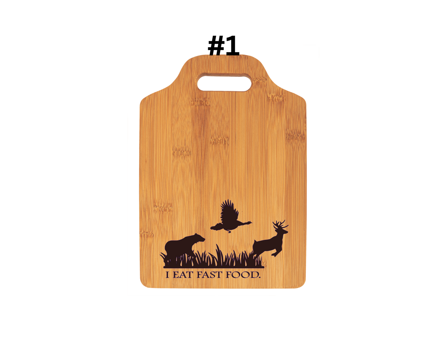 I Eat Fast Food (ALL) Cutting Board
