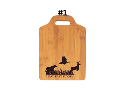 I Eat Fast Food (ALL) Cutting Board