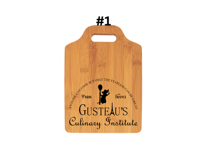 Gusteau's Culinary School Cutting Board