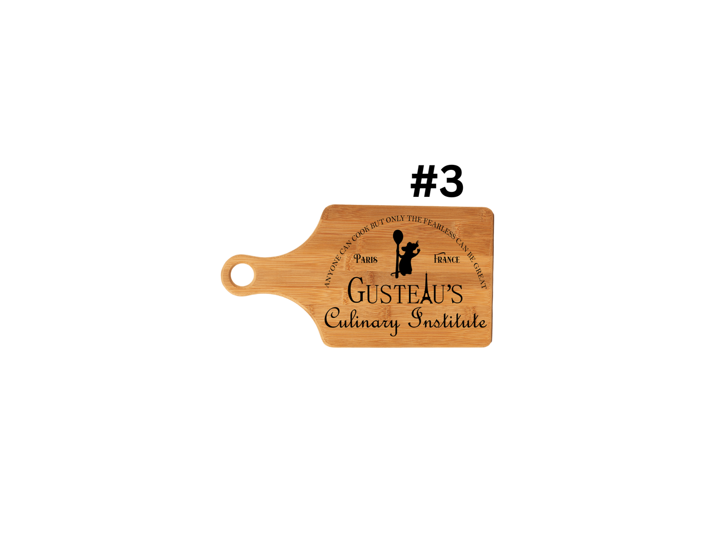 Gusteau's Culinary School Cutting Board