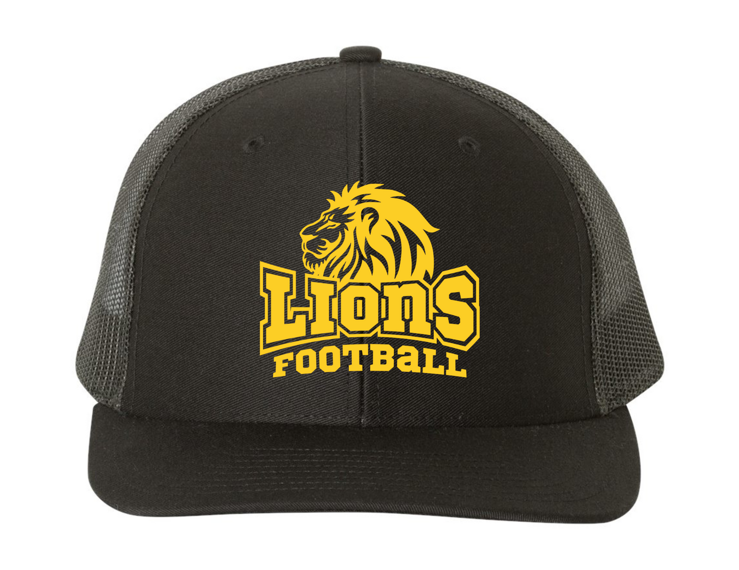 Yellow Lions Football Hat