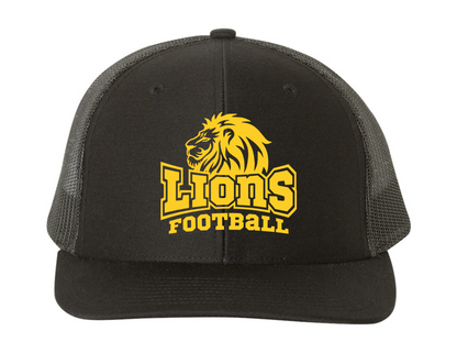 Yellow Lions Football Hat