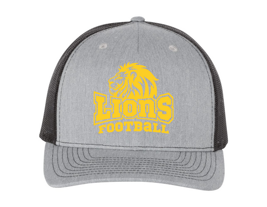 Yellow Lions Football Hat