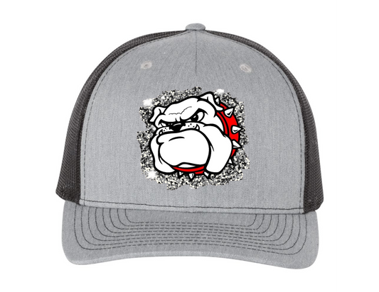 Bulldogs Glitter Effect Logo Hat
