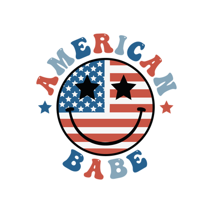American Babe Smiley Logo
