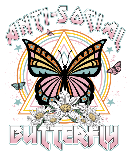 Anti-Social Butterfly Logo