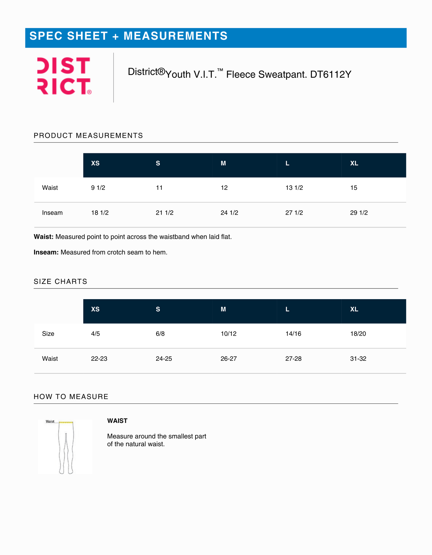 SLDA Navy YOUTH Sweatpants