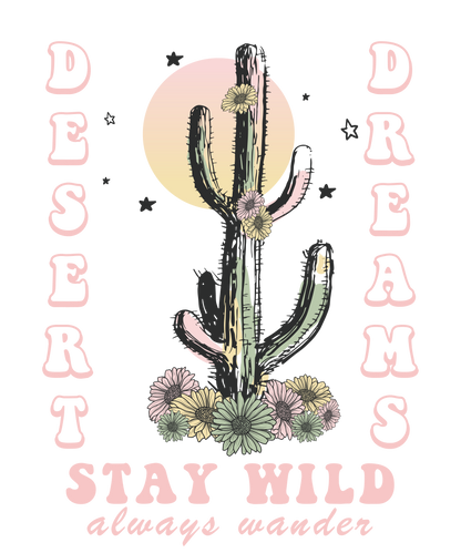 Desert Dreams Stay Wild Logo