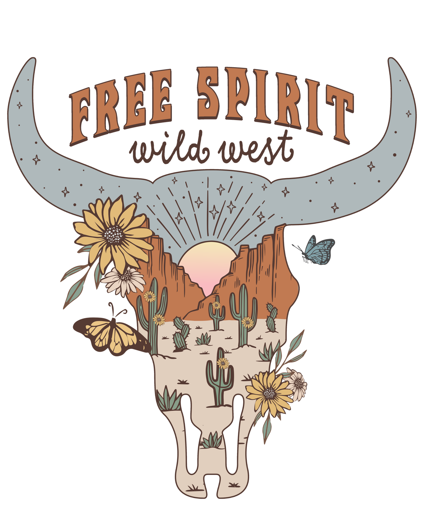 Free Spirit Wild West Logo