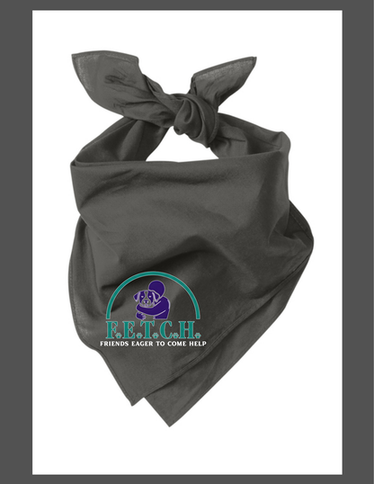 F.E.T.C.H. Logo-Pet Bandanas