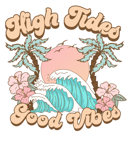 High Tides Good Vibes Logo