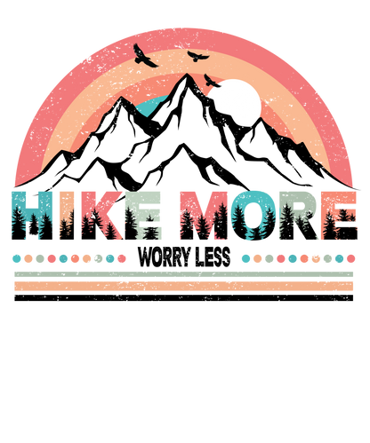 Hike More Worry Less Logo