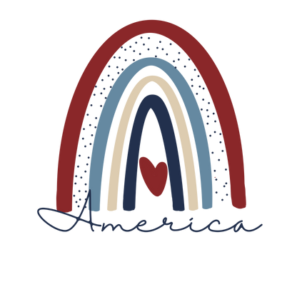 America Rainbow Logo