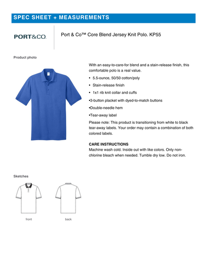 F.E.T.C.H. Logo-Mens Polo