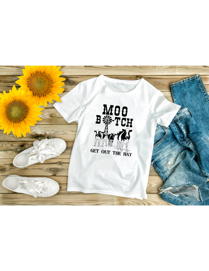 Moo B*tch! Get Out The Hay!