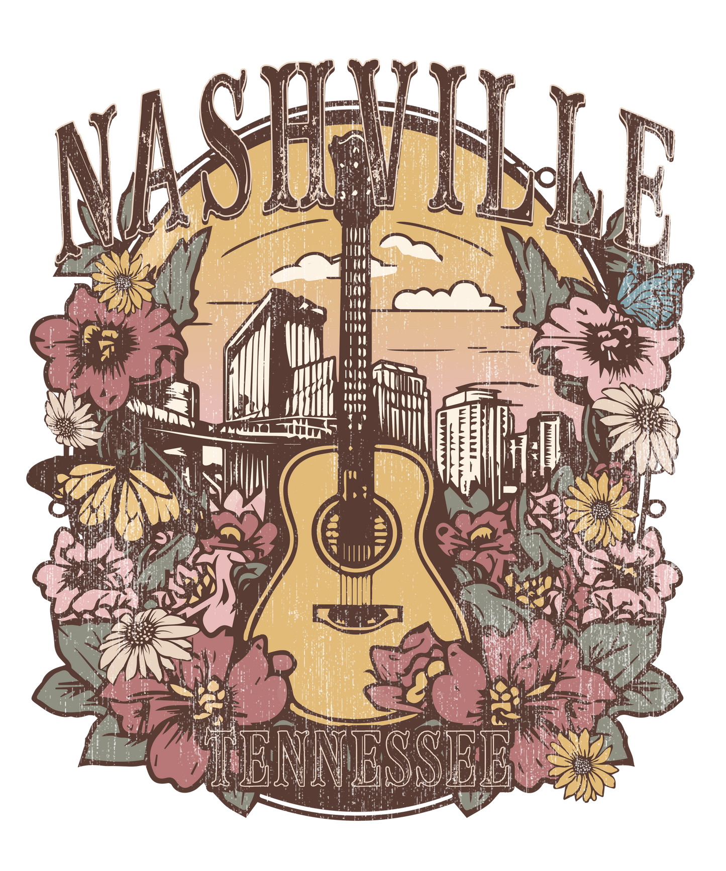 Nashville Floral Logo