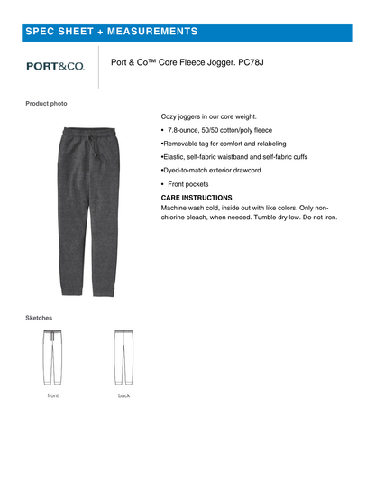 SLDA Black Sweatpants