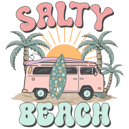 Salty Beach Logo