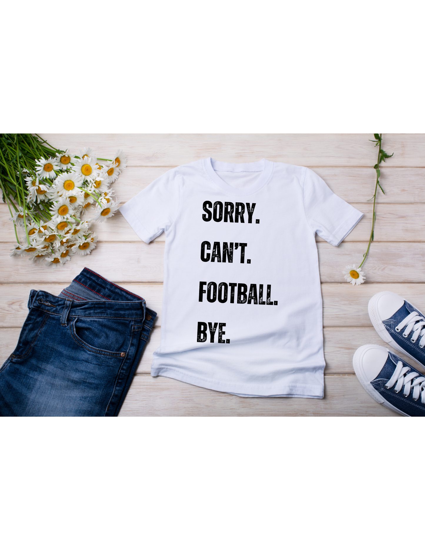 Sorry. Can't. Football. Bye.