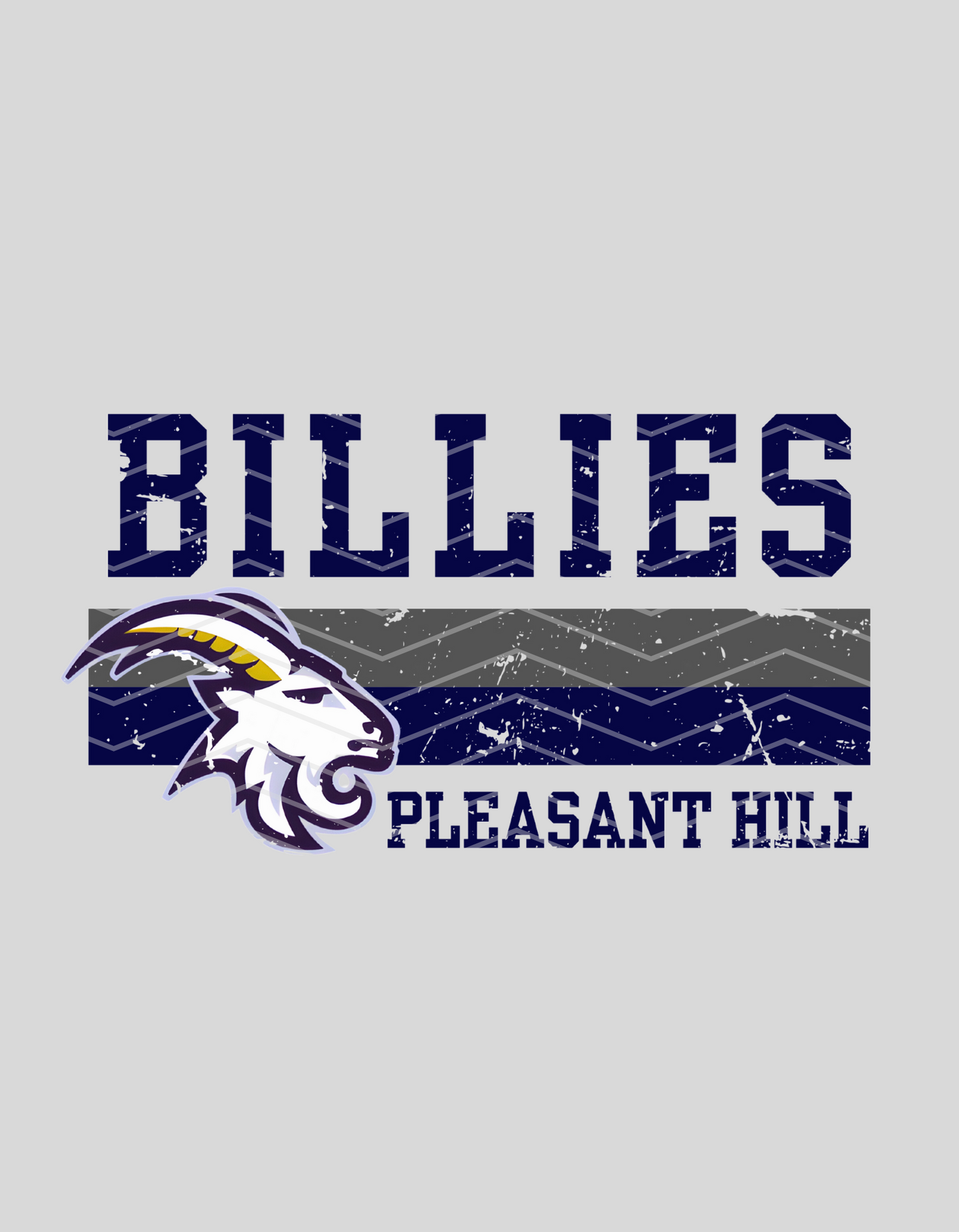 Pleasant Hill Billies Block Logo!