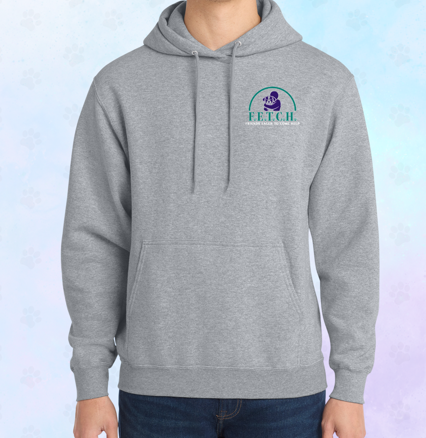 F.E.T.C.H. Logo-Choose your hoodie color