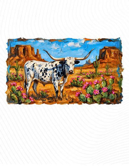 Longhorn Western Scene Pallette
