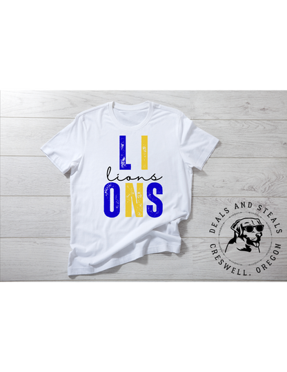 Lions Mixed Letters