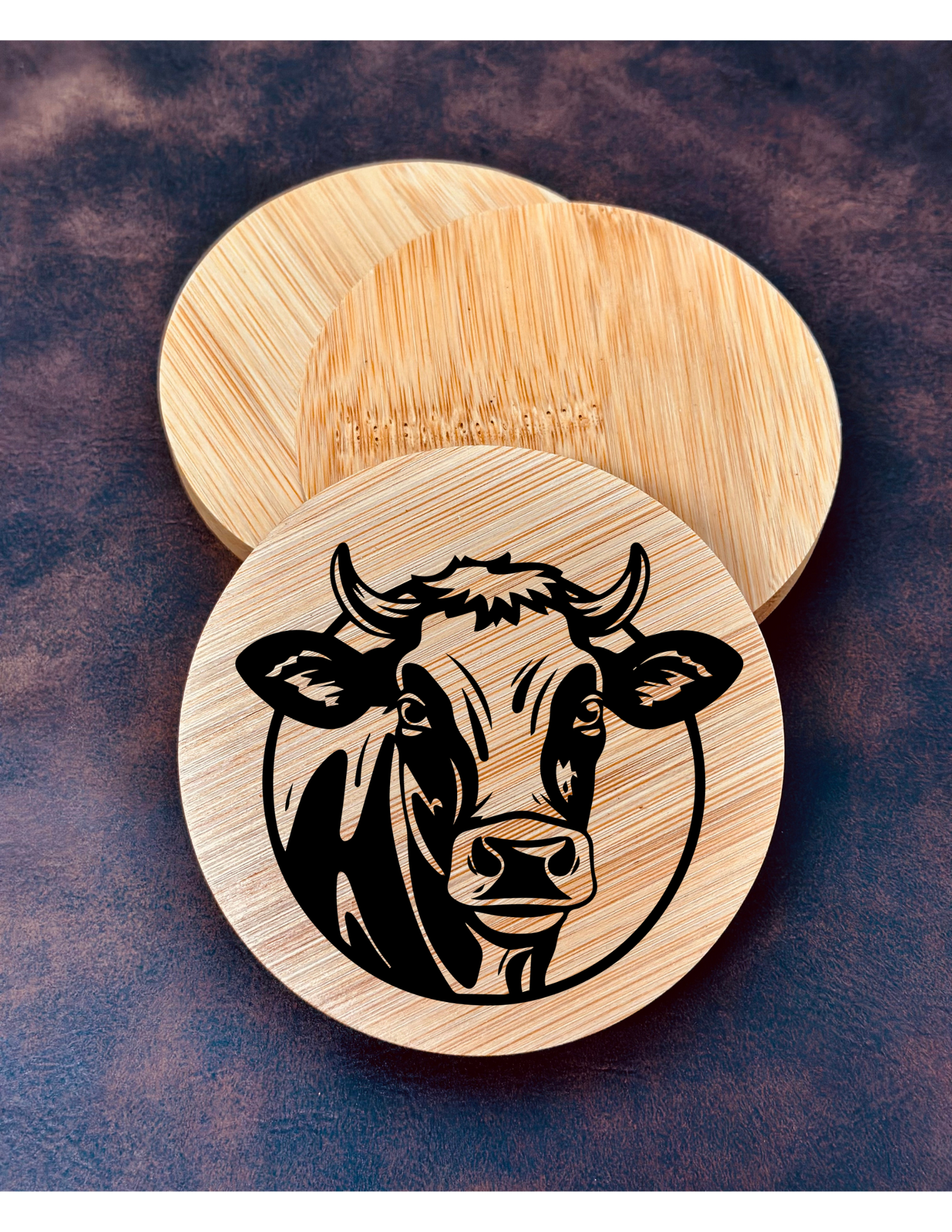 Jersey Cow With Outline