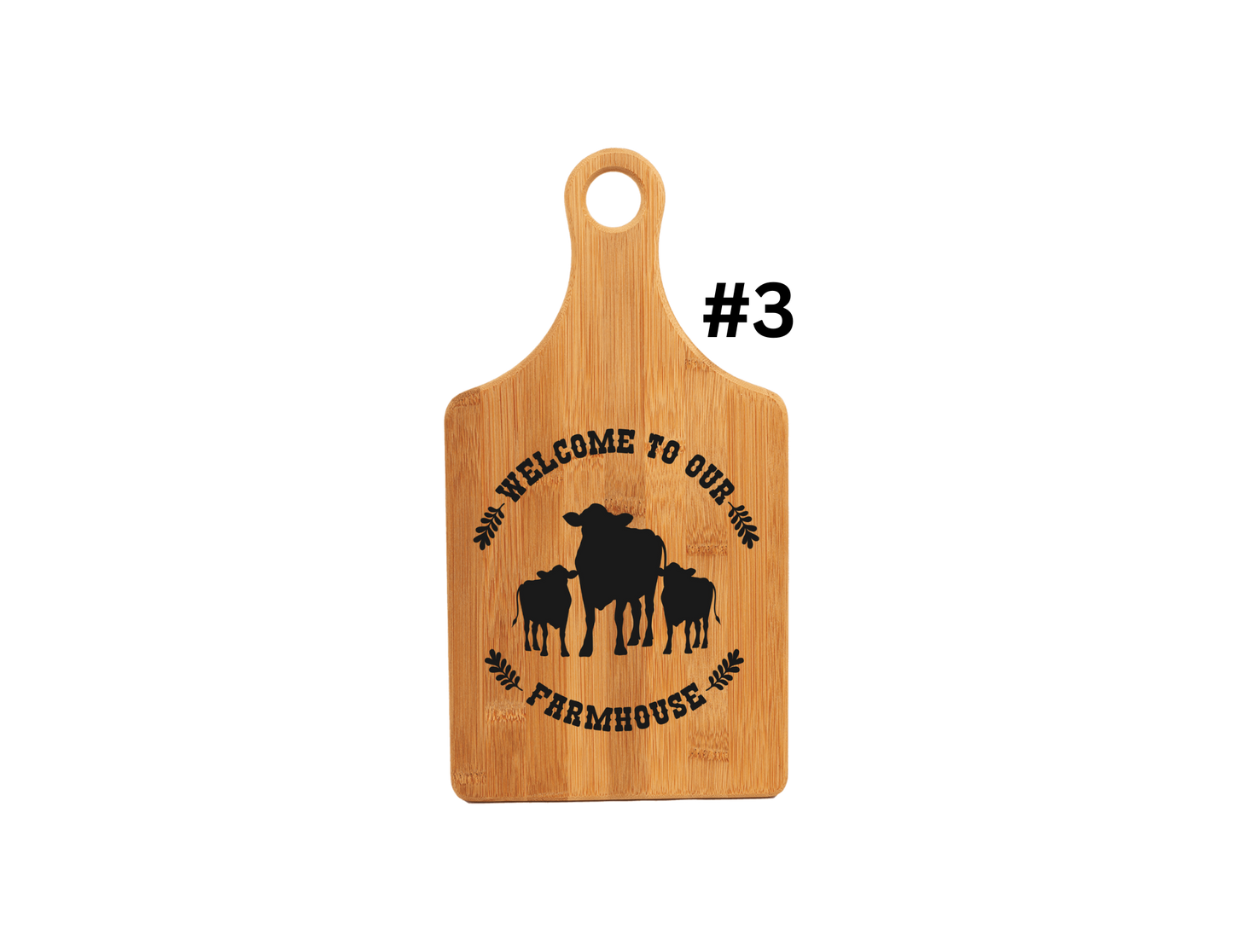 Welcome To Our Farmhouse Cutting Board