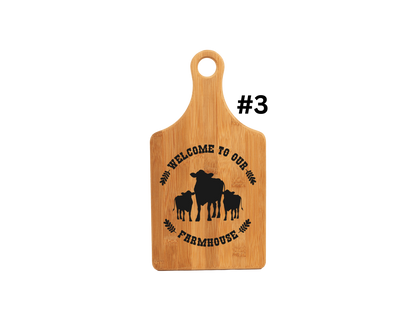 Welcome To Our Farmhouse Cutting Board