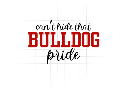 Can't Hide That Bulldog Pride Tee