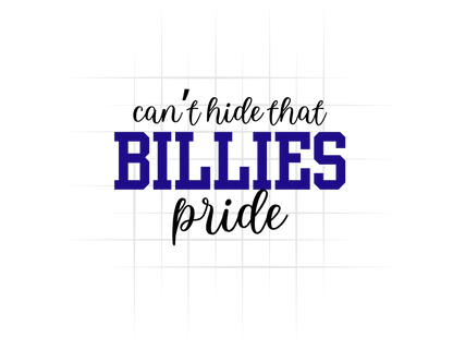 Can't Hide That Billies Pride Tee
