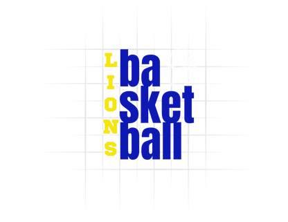 Lions Basketball Multi Color Logo Tee