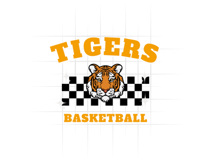 Retro Tigers Basketball Tee